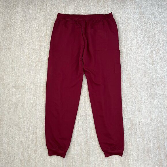 Fabletics All-Shift Scrub Joggers Pants in Wine XL Tall - Picture 4 of 9